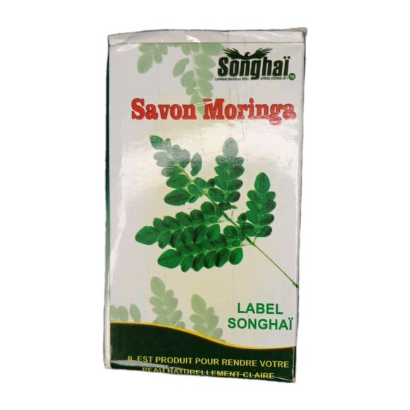 Songhai Organic Natural Moringa Bar Soap Smooth Skin - Picture 2 of 6